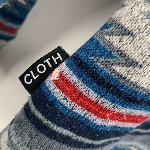 Brooklyn Cloth Men's Desert Hooded Sweatshirt Buckle Aztec Southwestern Size M - Picture 5 of 5